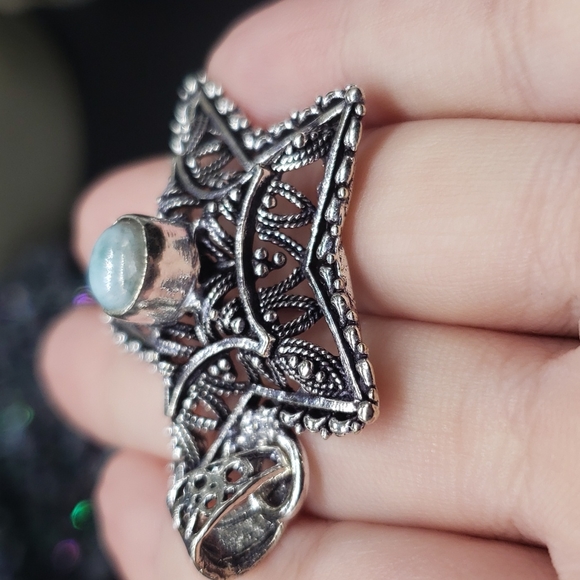 Larimar Star Pendant - Picture 4 of 4